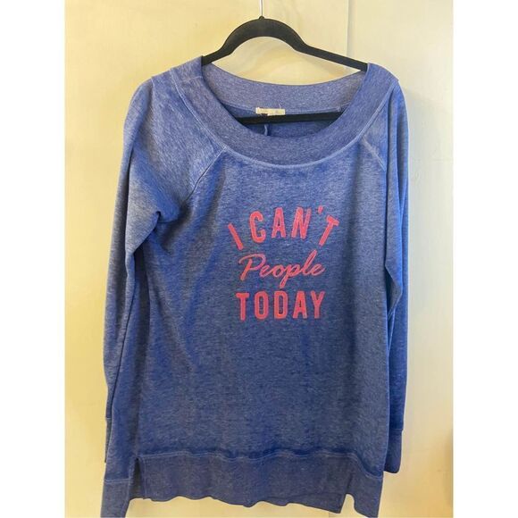 Maurice’s sweatshirt “I can’t People today” large - Picture 1 of 7